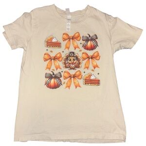 Girls Custom Made Thanksgiving Shirt